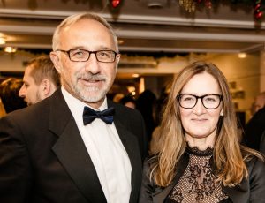 Ana & Paul at a 2019 awards ceremony.