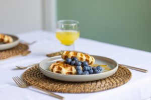 Lifestyle image of the breakfast table