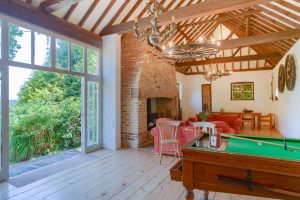 Image of the coach house with views to the garden